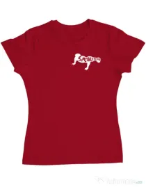 Tricou ADLER dama 5 minute Rosu