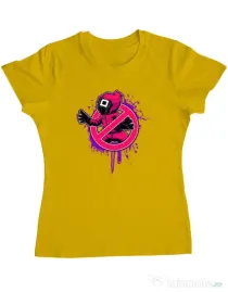 Tricou personalizat dama Squid Game 2 Galben