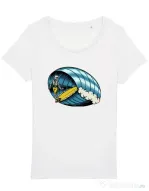 Tricou STANLEY STELLA dama Surf Nose Alb