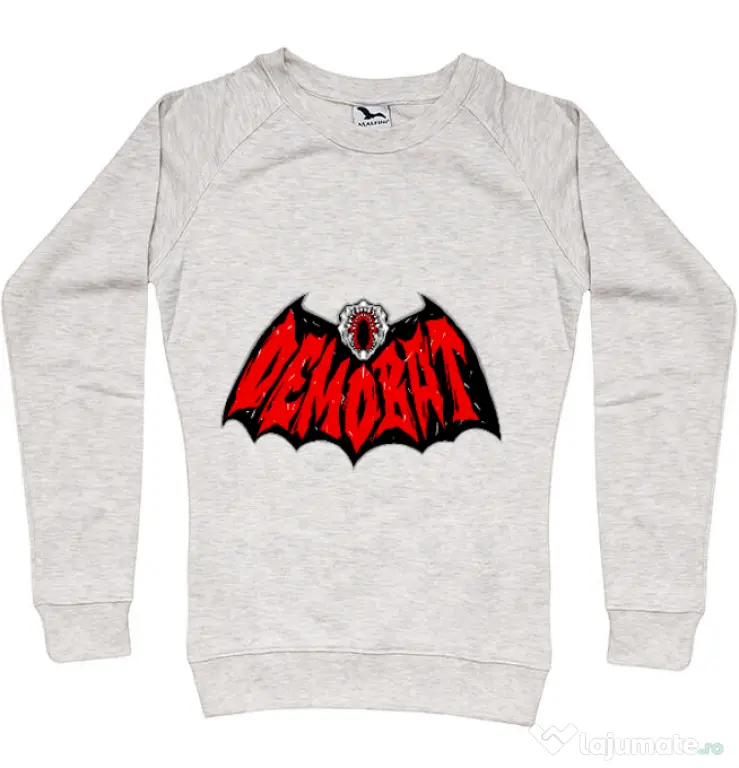 Bluza personalizata dama Demo-Batman Migdala melanj