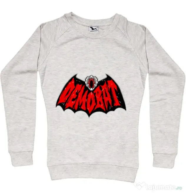 Bluza personalizata dama Demo-Batman Migdala melanj