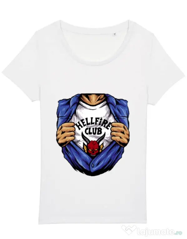 Tricou STANLEY STELLA dama Release My Superpower Alb