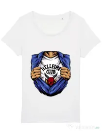 Tricou STANLEY STELLA dama Release My Superpower Alb