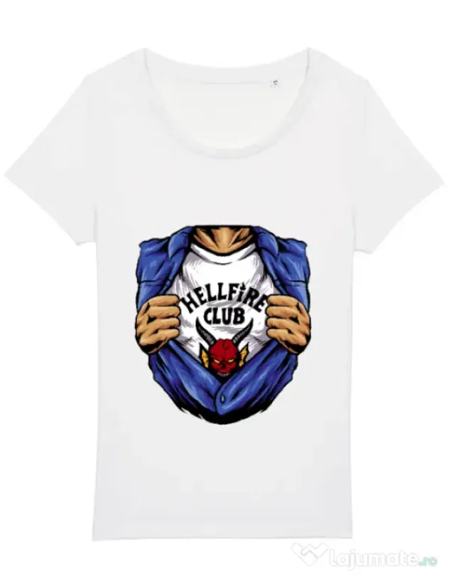 Tricou STANLEY STELLA dama Release My Superpower Alb