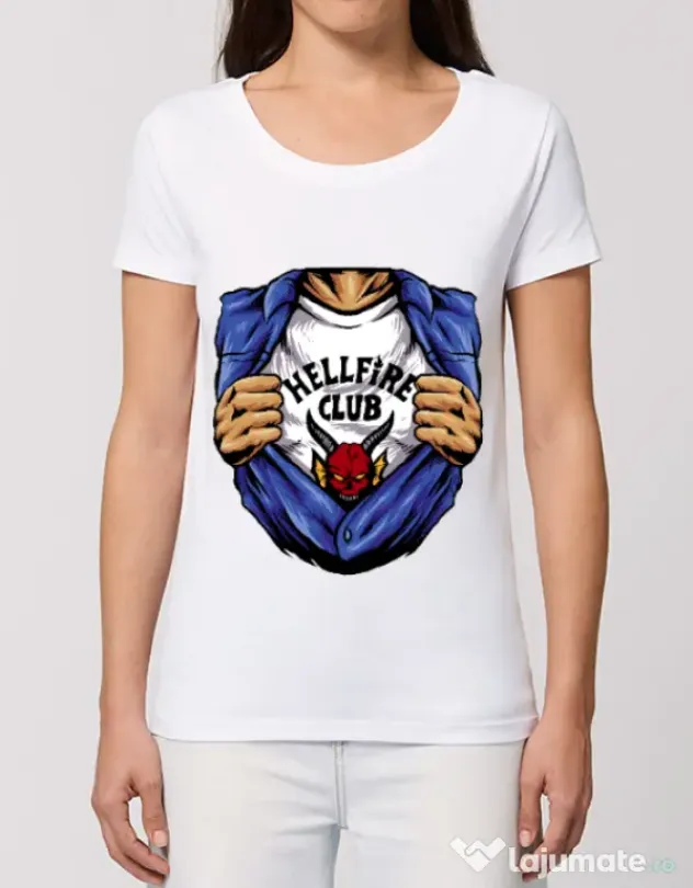 Tricou STANLEY STELLA dama Release My Superpower Alb