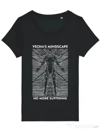 Tricou STANLEY STELLA dama vecna's mindscape Negru