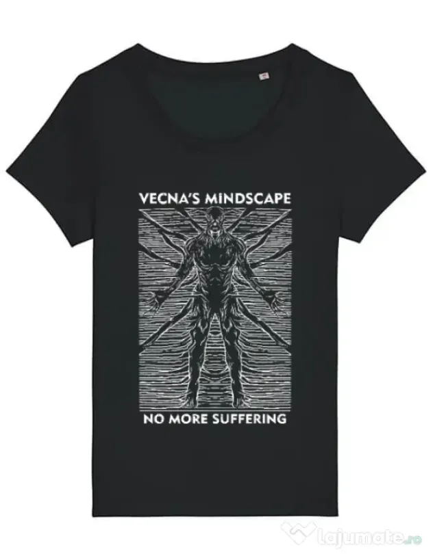 Tricou STANLEY STELLA dama vecna's mindscape Negru