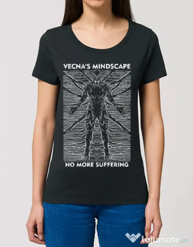 Tricou STANLEY STELLA dama vecna's mindscape Negru