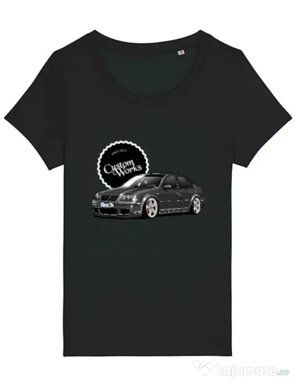 Tricou STANLEY STELLA dama Bora on Segment wheels Negru