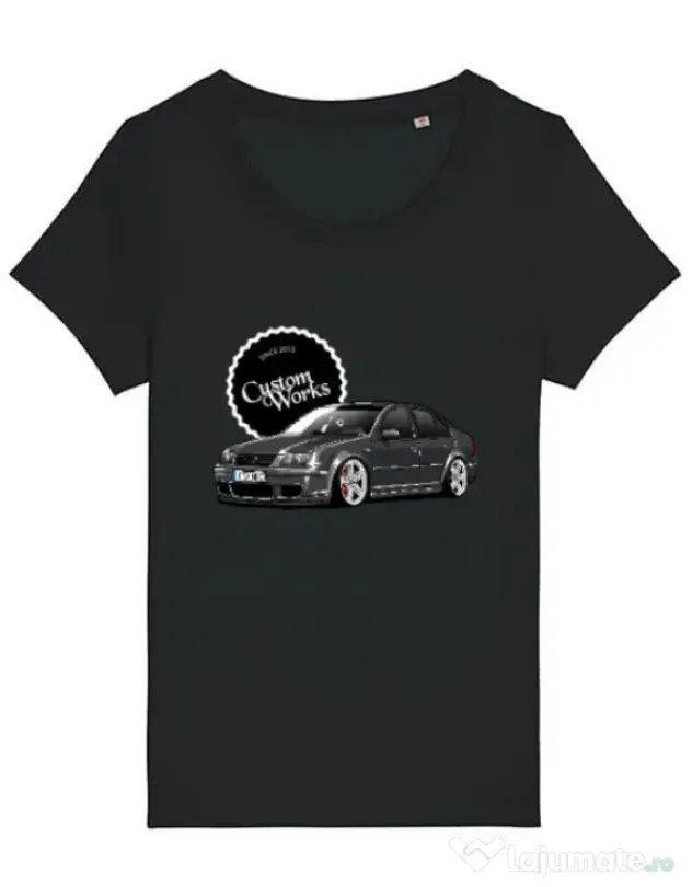 Tricou STANLEY STELLA dama Bora on Segment wheels Negru