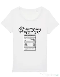 Tricou STANLEY STELLA dama Zodiac | Săgetător Alb