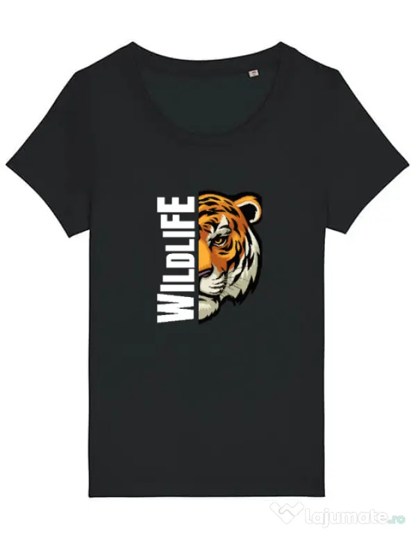 Tricou STANLEY STELLA dama WildLife (dark) Negru