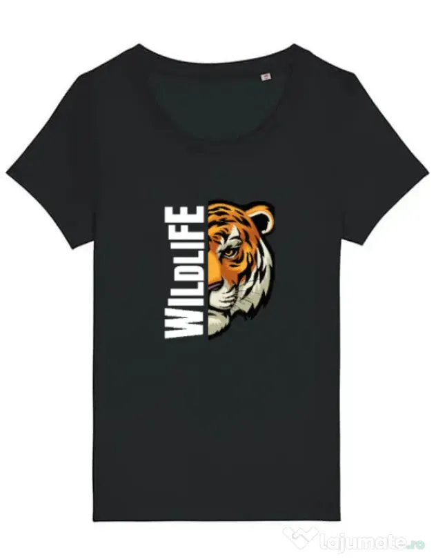 Tricou STANLEY STELLA dama WildLife (dark) Negru