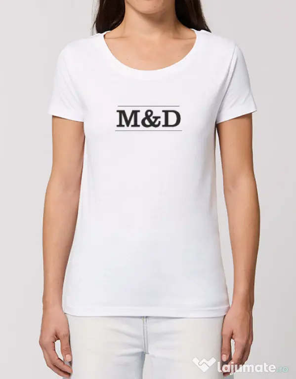 Tricou STANLEY STELLA dama M&D 01 Alb