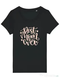 Tricou STANLEY STELLA dama Best Mom Ever Negru