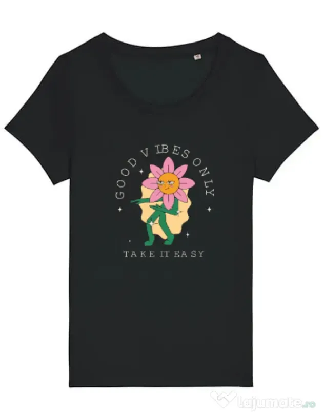Tricou STANLEY STELLA dama M&D 29 Negru