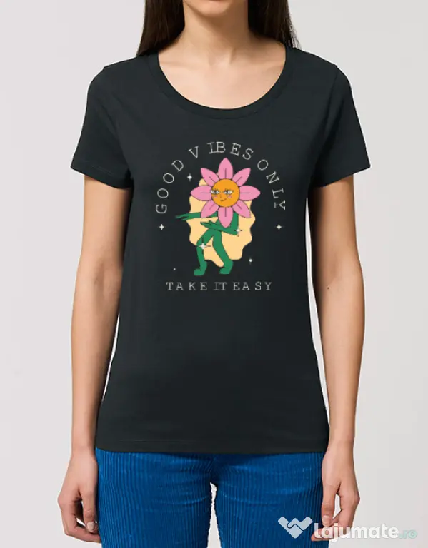 Tricou STANLEY STELLA dama M&D 29 Negru