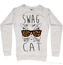Bluza ADLER dama Swag cat Migdala melanj