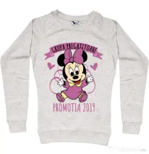 Bluza ADLER dama Absolvire Minnie Mouse Migdala melanj