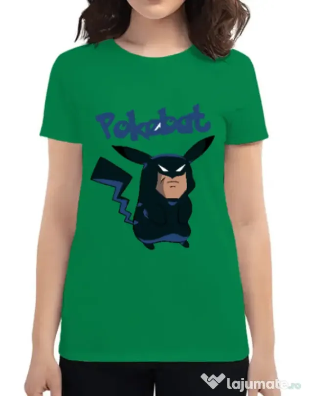 Tricou ADLER dama Pokebat Verde mediu