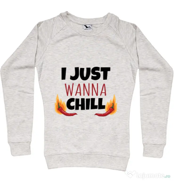 Bluza ADLER dama I just wanna chill Migdala melanj