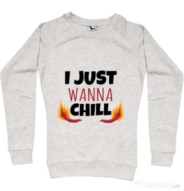 Bluza ADLER dama I just wanna chill Migdala melanj