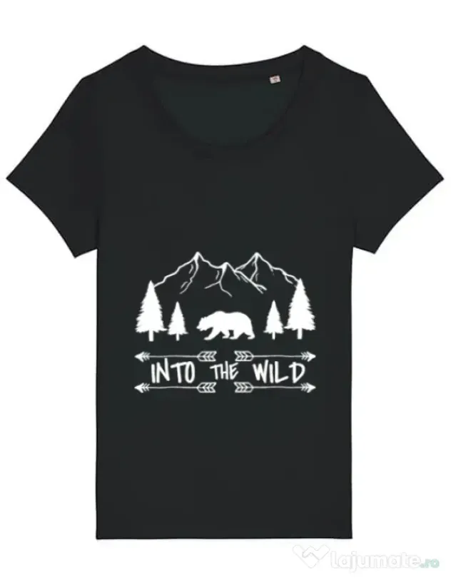 Tricou STANLEY STELLA dama Into the wild Negru