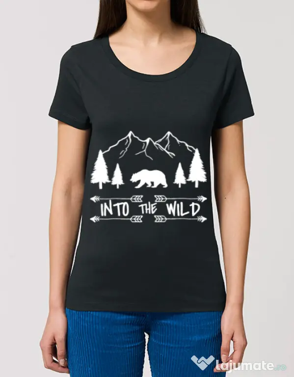 Tricou STANLEY STELLA dama Into the wild Negru