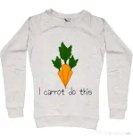 Bluza ADLER dama I carrot do this Migdala melanj