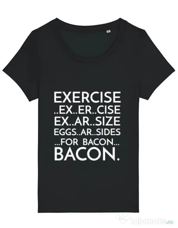 Tricou STANLEY STELLA dama Exercise Negru