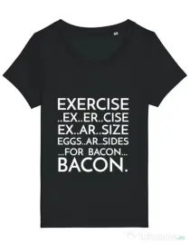 Tricou STANLEY STELLA dama Exercise Negru