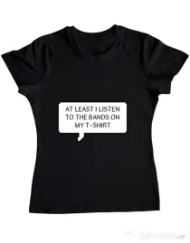 Tricou ADLER dama T-shirt band Negru