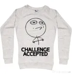 Bluza ADLER dama Challenge Accepted Migdala melanj