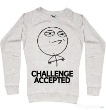 Bluza ADLER dama Challenge Accepted Migdala melanj