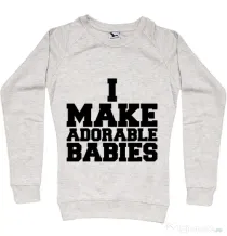 Bluza ADLER dama I make adorable babies Migdala melanj