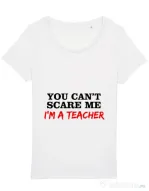 Tricou STANLEY STELLA dama I'm a teacher Alb