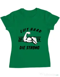Tricou ADLER dama Lift hard Verde mediu
