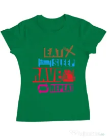 Tricou ADLER dama Raver Verde mediu