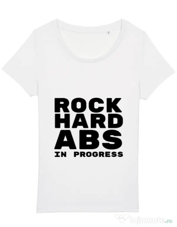 Tricou STANLEY STELLA dama Rock hard Alb