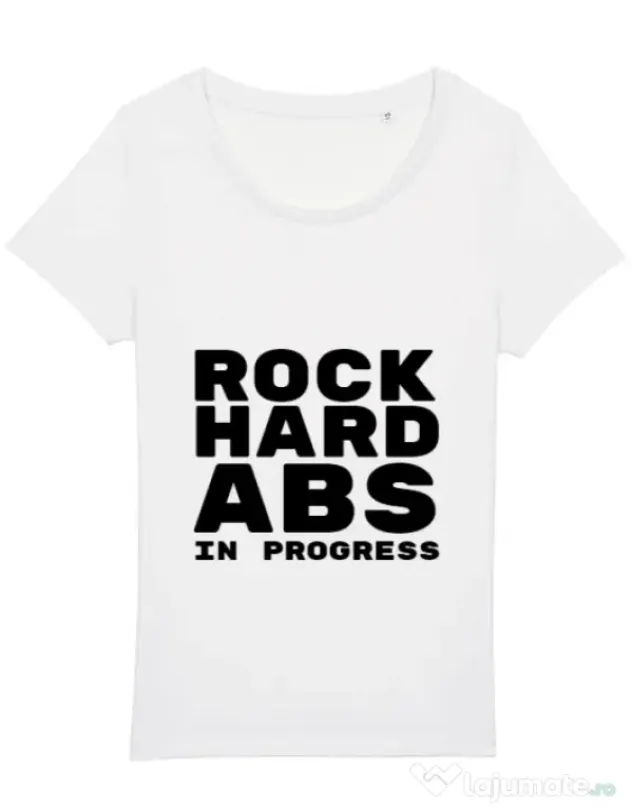 Tricou STANLEY STELLA dama Rock hard Alb