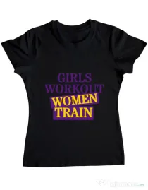 Tricou ADLER dama Women train Negru
