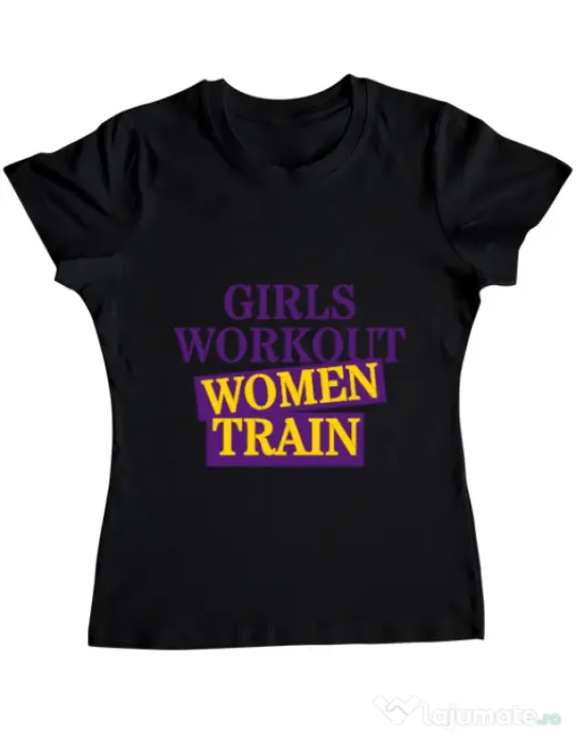 Tricou ADLER dama Women train Negru
