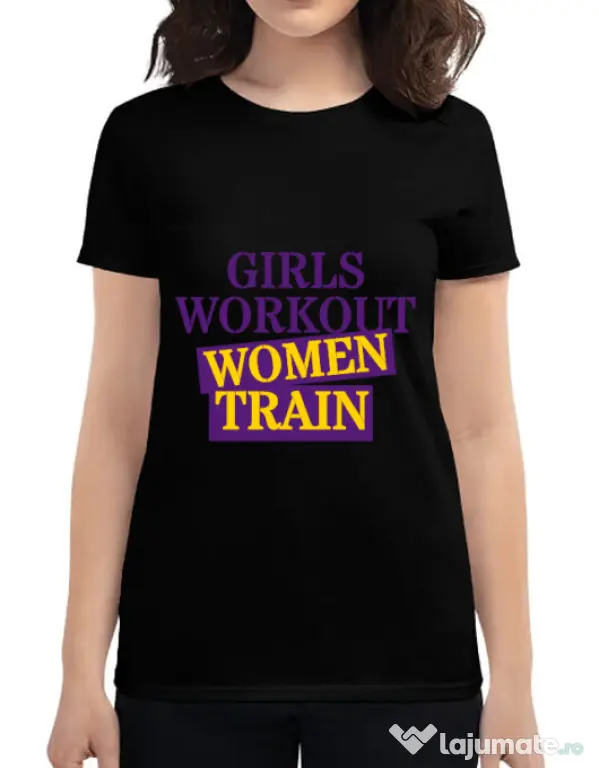 Tricou ADLER dama Women train Negru