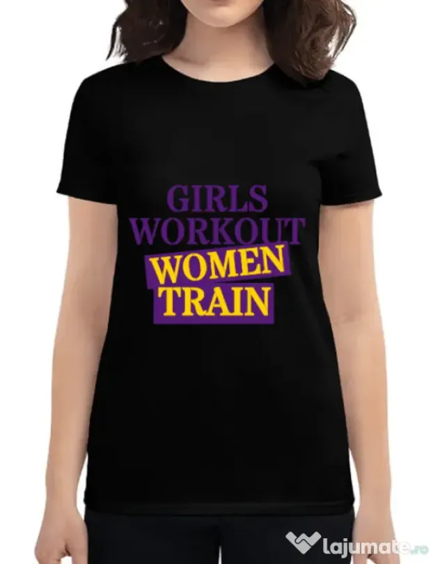 Tricou ADLER dama Women train Negru