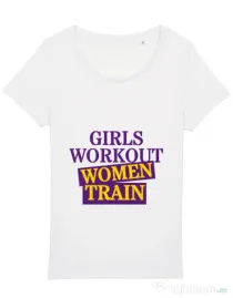 Tricou STANLEY STELLA dama Women train Alb