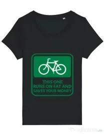 Tricou STANLEY STELLA dama Bicycle Negru