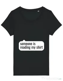 Tricou STANLEY STELLA dama Reading my shirt Negru