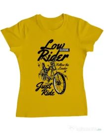 Tricou ADLER dama Lowrider Galben