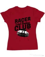 Tricou ADLER dama Total badass Rosu