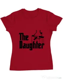 Tricou ADLER dama The daughter Rosu
